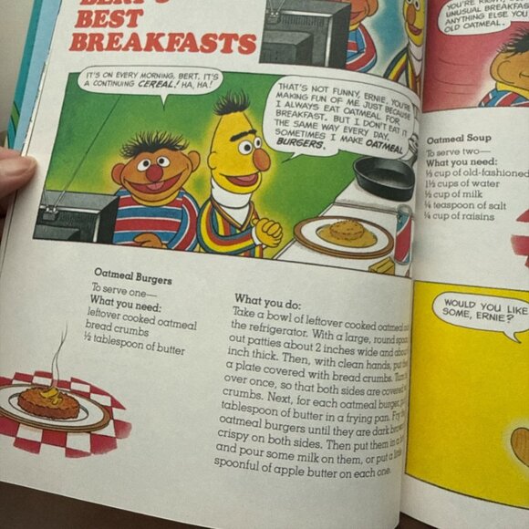 Sesame Street Hardbound Morning to Night 1989 Volume 11 - Picture 6 of 9